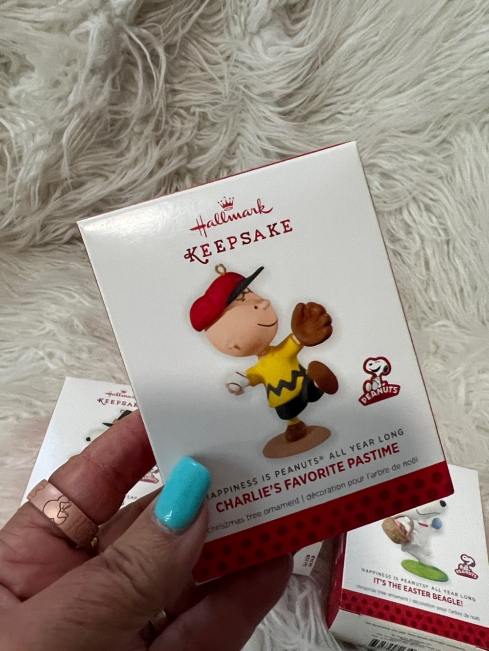 NIB Hallmark Keepsake Peanuts Ornaments bundle of 6 never opened. - Picture 6 of 8